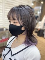ディエス ヘアデザイン 能見台(diez hair design) 結んでもかわいい♪もみれ毛ウルフ