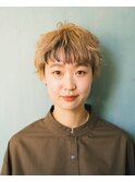 【kyon】ミルクティーベージュ ベリーショート