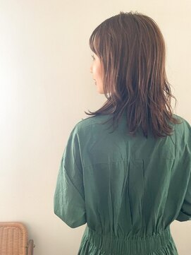 バサ 久米川店(BASSA) ☆大人ミディアムレイヤースタイル☆/質感再生カラー