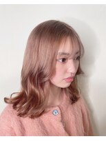 ヘアデザイン エソラ(hair design esora) キャラメルベージュ