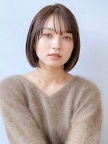 リトル 通町筋(little)&nbsp;シンプル内巻きストレートボブスタイル