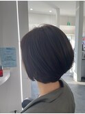 丸みショートボブ