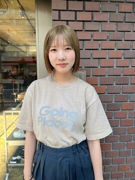 ハマモト ボブ/ベージュカラー