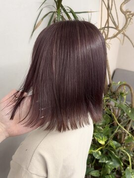 ヴィフ 大船(VIF) 切りっぱなしボブ外ハネ大船駅鎌倉ハイトーンケアブリーチ