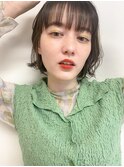 くせを活かしたボブスタイル(高田馬場美容院BASSA)