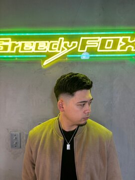 グリーディーフォックス 代々木(Greedy FOX) 波巻き/ハイライト/マッシュパーマ/ウルフ[シェービング]
