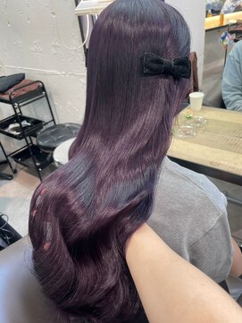 ベレーザ 渋谷(BELEZA) 6469髪質改善グレージュカラーレイヤーロング韓国ワンホンヘア