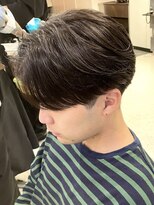 グッドタイムエフティフィフス 横浜西口(GoodTimes ft.fifth)&nbsp;センターパートニュアンスパーマワンカールパーマ韓国コンマヘア