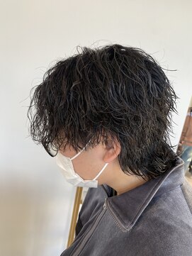 コト 福井大和田店(coto) ウルフパーマ メンズパーマ ツイストスパイラル