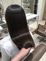 ヘア ルミナス バイ フォルテ(HAIR LUMINAS by FORTE)&nbsp;ニュアンスカラーアッシュブラックレイヤーロング髪質改善