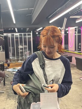 キジ(KIJI) orange hair