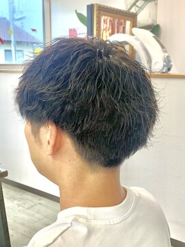 オレンジ(orange) 【大分市賀来】波巻きパーマ&アッシュカラー