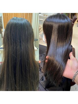 ディスオモテサンドウ 表参道(This OMOTESANDO) 縮毛矯正カラーコース 店長 YAMAMOTO