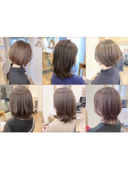 顔周りのカットで印象はガラリと変わる！一人ひとりの髪質・骨格に合わせて、似合わせスタイルを実現☆