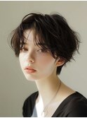 ショート×パーマ