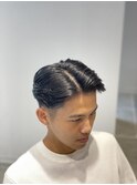 ラフカール ワンカール ニュアンス メンズパーマ フェード