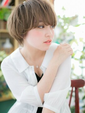 カバーヘア ブリス 志木南口駅前店(COVER HAIR bliss) ■アディクシーカラーで明るめショート☆志木10代20代30代