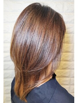 松本平太郎美容室 国立店 ローレイヤー×イノアカラー×インナーカラー/30代40代50代60代