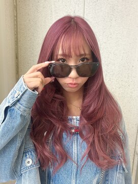 エスト 小倉(est) 春のイメチェン☆ブリーチで作るピンクカラー/レイヤーカット