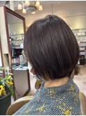 丸みボブ