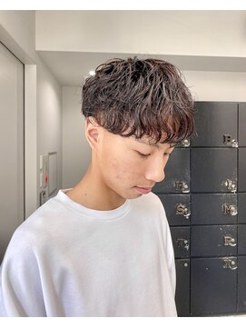 ヘアー アイス 御器所本店(HAIR ICI) 20代30代メンズスパイラルパーマメンズパーマメンズマッシュ