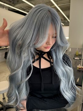 ディーエヌエー バイ エゴル(DiNA by ENGOL) ホワイトベージュ/ブルーカラー/ハイトーンカラー