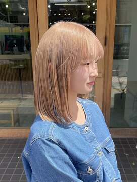 カシェル(cashel kishaba) 透明感ミルクティーベージュ