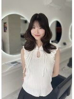 サジャ バイ エレン(SAJA by Ellen)&nbsp;ミディアムレイヤー【韓国ヘア/レイヤーカット/ハッシュカット】