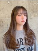ワンカールレイヤー/韓国ヘア
