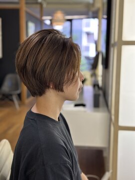 トランクサロンカッパード 大人ショートボブ＋イルミナカラー＋水素トリートメント