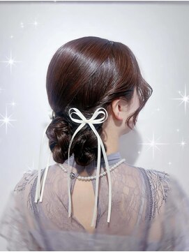 ヘアセット専門店 ナゴミ 池袋店(nagomi) 参列シニヨン