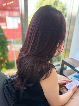 マインバイアフロートギンザ(MYNE by AFLOAT GINZA) 毛流れレイヤー/ハッシュカット【銀座】