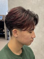 アビー(ABEY)&nbsp;センターパート/レッドカラー