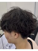 MEN’S HAIR/波巻ツイストスパイラル/フェザーパーマ/木更津
