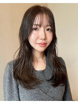 メゾンシアー(Maison Sheer) オリーブベージュ / 顔周りカット/ニュアンスレイヤー