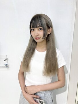 デザインカラー/姫カット