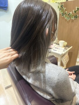 【L by first】さりげないインナーカラー