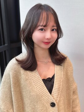 大人カワイイ＊肩はねミディアム