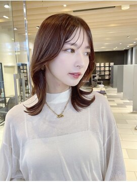 クィーンズガーデンバイケーツーギンザ(QUEEN’S GARDEN by K two GINZA) 大人外ハネレイヤー*髪質改善*19時以降OK*東銀座&有楽町&新橋