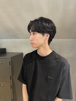 スヴニール(souvenir)&nbsp;フェザーパーマ　メンズパーマ　ニュアンスパーマ