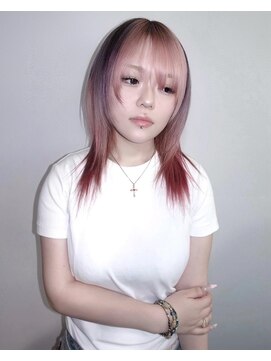 ヌル 表参道本店(Null) エンドカラー/ケアブリーチカラー/スラッシュカラー/姫レイヤー