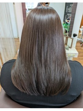 オブジェ ヘアープロデュース メテオカラー×レイヤー