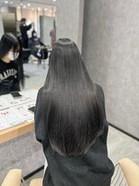 リーチェ(ReCHE by CAPA(旧：CAPA茅ヶ崎店）)&nbsp;くびれ巻きワンホン縮毛矯正艶カラー髪質改善