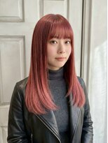 アロマ ヘアー ルーム 新宿3号店(AROMA hair room)&nbsp;イメチェン/ケアブリーチ/ダブルカラー/前髪/内巻きロング/新宿