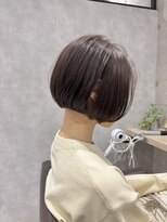 トマト(TOMTO)&nbsp;【RYOHEI】切りっぱなしボブ_髪質改善_ナチュラル縮毛矯正