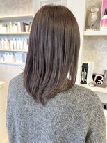 キャアリー(Caary)&nbsp;福山Caary梅雨対策湿気髪質改善ストレートナチュラルセミロング