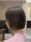 ROUIS 津田沼 ボブ デザインカラー 切りっぱなし