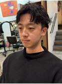 【石山】メンズショートパーマ(アクティブショート)