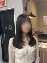 ソウ 四日市(So.) 顔周りローレイヤー×髪質改善