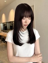 カイラ(KAILA)&nbsp;ワインレッド / チェリーレッド / レイヤーカット : 樋口